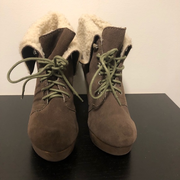 Naughty monkey NWOT winter snow ski wedge boots size 6.5 - Picture 2 of 7